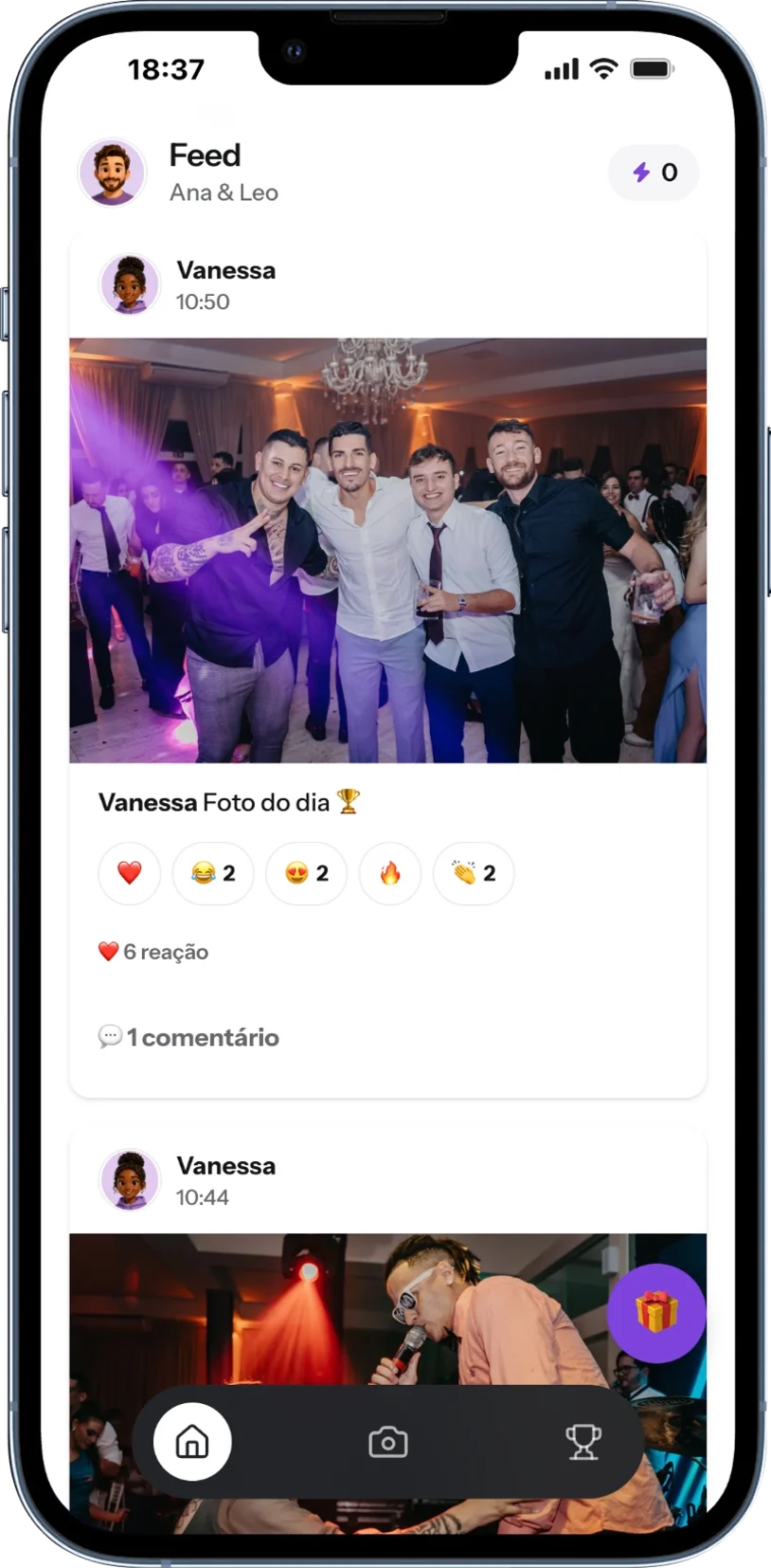 Foto degli Invitati del Matrimonio in un'Unica Galleria | Mevli